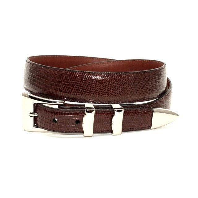 Authentic Genuine Skin Italian Genuine Lizard Belt Multiple Colors Available-