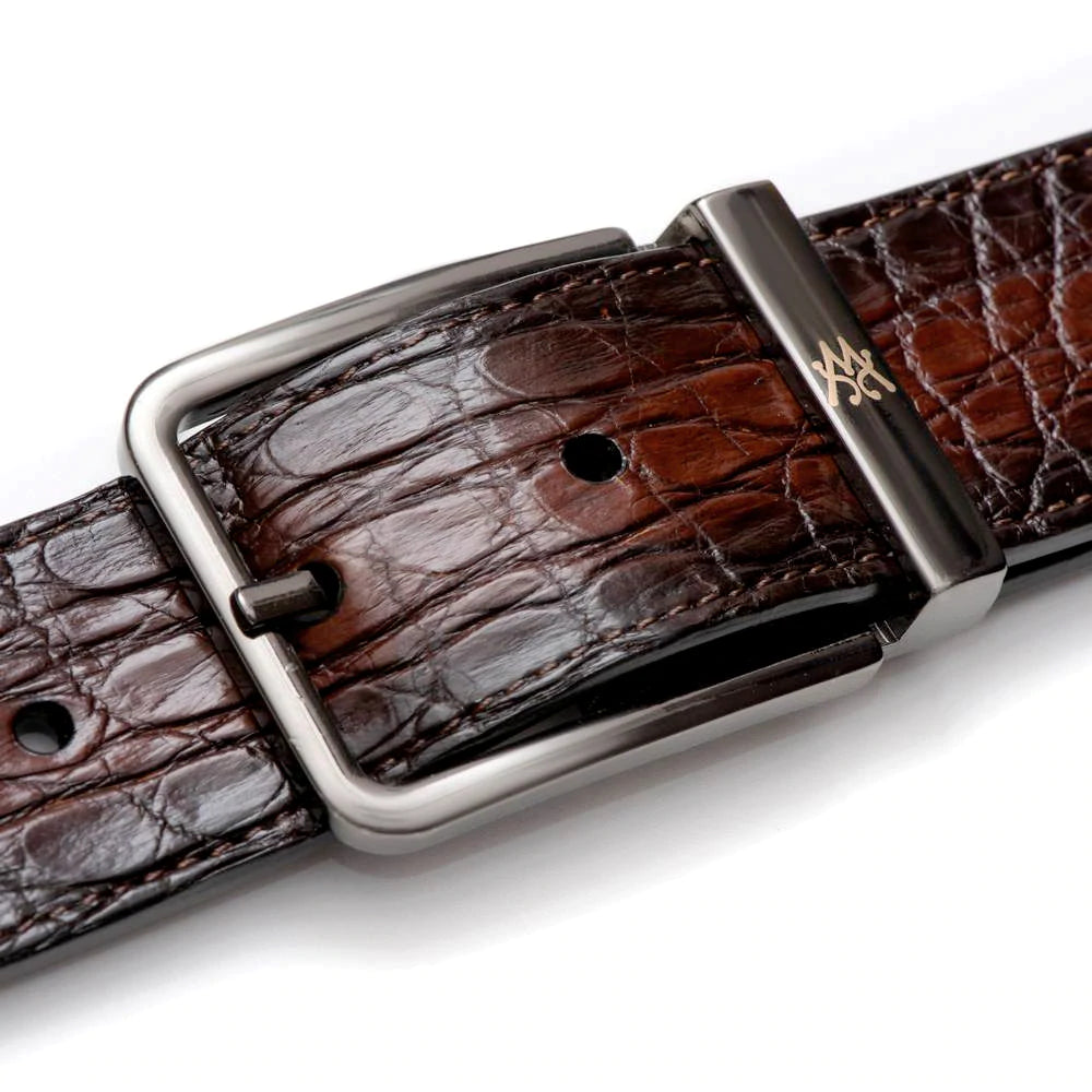 SIGNATURE CROCODILE BELT – Modelles Custom Clothiers