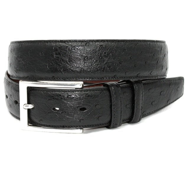 South African Ostrich Skin Belt