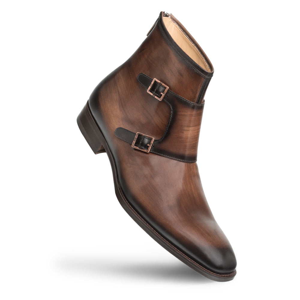 PATINA DOUBLE BUCKLE BOOT Modelles Custom Clothiers